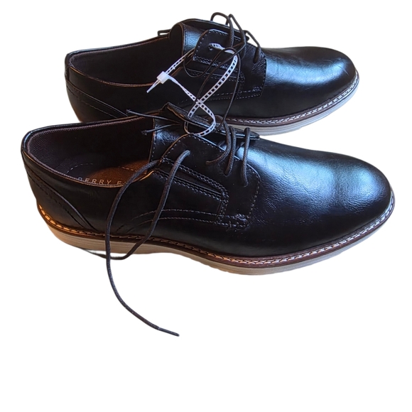 New Perry Ellis Classic Portfolio Monte Oxford Black Shies Size 10 - Picture 2 of 4